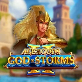 Age Of The Gods: God Of Storms 2 logo by Playtech at 20Bet Casino