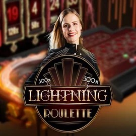 Lightning Roulette by Evolution, showcased at 20betss.it – game logo