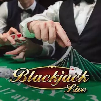 Live Blackjack logo by Evolution at 20Bet Casino