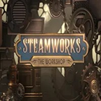 Steamworks The Workshop slot logo by Peter & Sons at 20Bet Casino